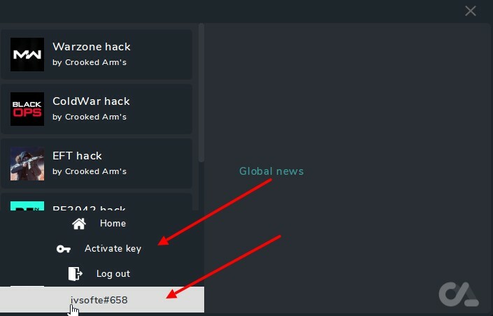 Key activation